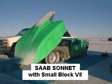 V-8 Powered Saab Sonnet