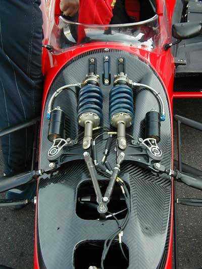 Dallara normal front suspension
