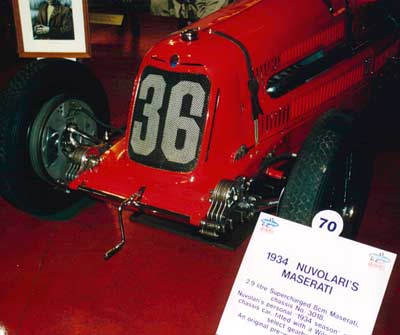 Nuvolari's Maserati