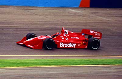 Buzz Calkins driving Turn 1