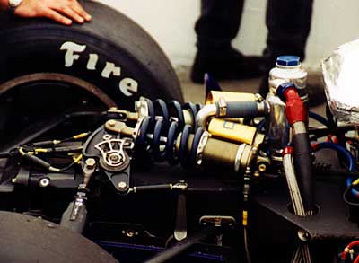 Dallara rear suspension