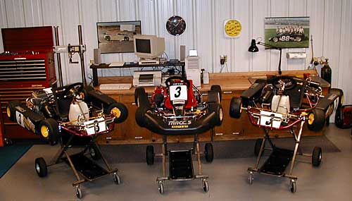 Three classes, three karts